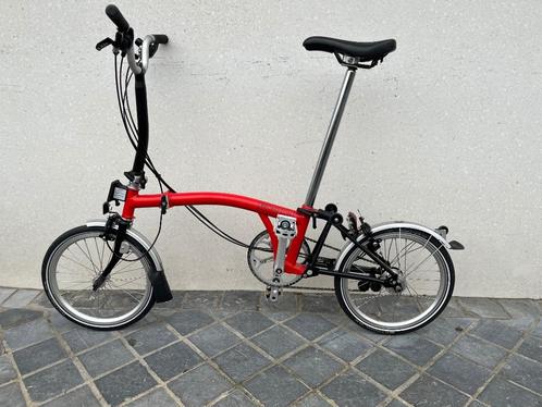 Rode Brompton vouwfiets M6L - zo goed als nieuw, Hobby en Vrije tijd, Overige Hobby en Vrije tijd, Zo goed als nieuw, Ophalen