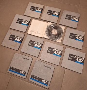 Ampex audiotape beschikbaar voor biedingen