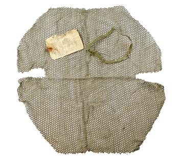 filet de casque US WW2 net helmet with band, Envoi, Armée de terre, Casque ou Béret