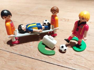 Voetballers Playmobil 4727 + 4706 disponible aux enchères