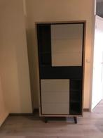 hoge buffetkast, Ophalen, 50 tot 100 cm, Zo goed als nieuw, Eikenhout