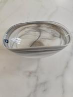 LEONARDO glas: Alabastro beige. 20X12 cm hoogte 9 cm. NIEUW., Huis en Inrichting, Ophalen, Nieuw, Glas