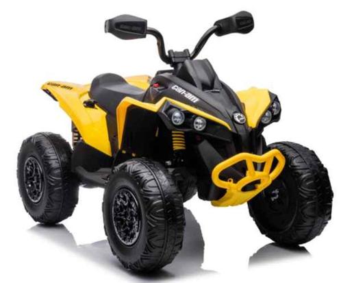 CAN-AM Maverick Geel, Quad 4WD, Kinderen en Baby's, Speelgoed | Buiten | Accuvoertuigen, Nieuw, Ophalen of Verzenden