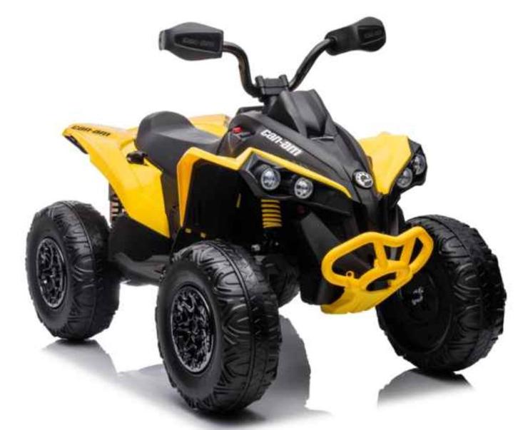 CAN-AM Maverick Geel, Quad 4WD, Kinderen en Baby's, Speelgoed | Buiten | Accuvoertuigen, Nieuw, Ophalen of Verzenden