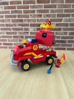 Brandweerwagen en ziekenwagen van playmobil, Ophalen, Zo goed als nieuw, Complete set