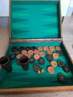 Backgammon houten kist, Hobby en Vrije tijd, Ophalen