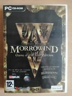 Jeu PC Coffret 4 CD The Elder Scrolls III: Morrowind, Games en Spelcomputers, Games | Pc, Ophalen of Verzenden, Vechten