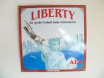 EMAILLE RECLAMEBORD"AEG LIBERTY TELEFONIE"UIT JAREN 70/80, Enlèvement ou Envoi, Comme neuf, Panneau publicitaire