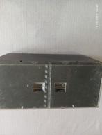 Cd box voor 18 cd's zwarte kleur met 2 deurtjes, Huis en Inrichting, Woonaccessoires | Cd- en Dvd-rekken, Ophalen of Verzenden