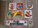 8 stickers gevechtsport, Ophalen of Verzenden