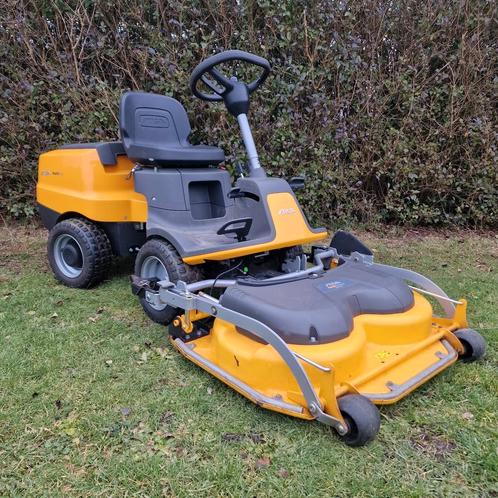 3x Kniksturing front zitmaaier Husqvarna / Stiga v.a. €1500, Tuin en Terras, Zitmaaiers, Zo goed als nieuw, Ophalen