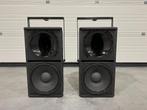 2x Renkus Heinz SR5 12"/1" incl. brackets, Audio, Tv en Foto, Luidsprekerboxen, Gebruikt, Ophalen of Verzenden, 120 watt of meer