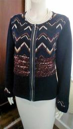 Cardigan merk "BleuBlancRouge"  Nieuw!, BLEUBLANCROUGE, Blauw, Maat 42/44 (L), Nieuw