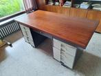 Industriële vintage bureau, Ophalen, Gebruikt, Bureau