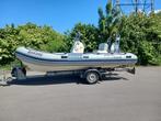 BWA 510 America semi-rigide boot A See!!!, Watersport en Boten, Motorboten en Motorjachten, Ophalen, 50 pk of meer, Zo goed als nieuw