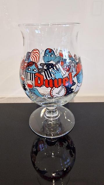 Duvel glas Winking Lizard 2021 Erika Grauzinis, Enlèvement ou Envoi, Neuf, Verre ou Verres, Duvel