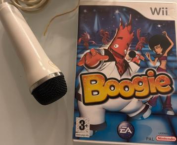 Nintendo Wii Boogie EA inclusief microfoon, Games en Spelcomputers, Ophalen, Gebruikt