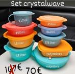 Set à vagues en cristal Tupperware, Enlèvement ou Envoi, Neuf