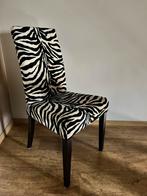 Mooie hippe stoellen zeebraprint zien er als nieuw uit, Huis en Inrichting, Stoelen, Ophalen, Zo goed als nieuw