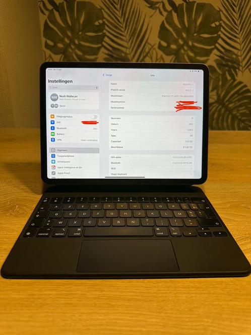 iPad Pro 11 inch (3de generatie) 128gb, Computers en Software, Apple iPads, Zo goed als nieuw, 11 inch, Ophalen