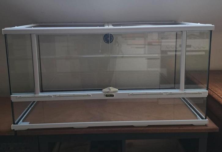 Terrarium Terratlantis Wit 89x45x45, Animaux & Accessoires, Reptiles & Amphibiens | Accessoires, Utilisé, Terrarium ou Paludarium