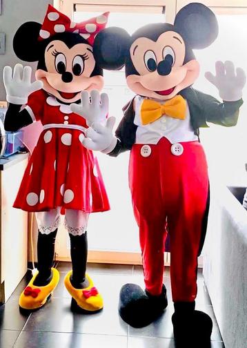 Mascotte Mickey et Minnie  disponible aux enchères