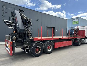 KWB 2-AXLES PLATFORM + CRANE + HIAB 377 E-4 HIPRO + JIB 100X beschikbaar voor biedingen