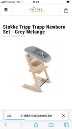 Stokke Tripp Trapp Newborn Set - Grey Melange, Kinderen en Baby's, Kinderstoelen, Zo goed als nieuw, Ophalen