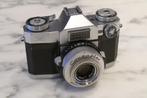 Zeiss Ikon Contaflex Super avec Tessar 50 mm/2,8, Appareils photo, Enlèvement ou Envoi, 1960 à 1980