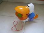 pelikaan Fisher Price + telefoon, Ophalen