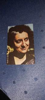 Prentje/Chromo : Indira Ghandi / Victoria, Image, Utilisé, Enlèvement ou Envoi