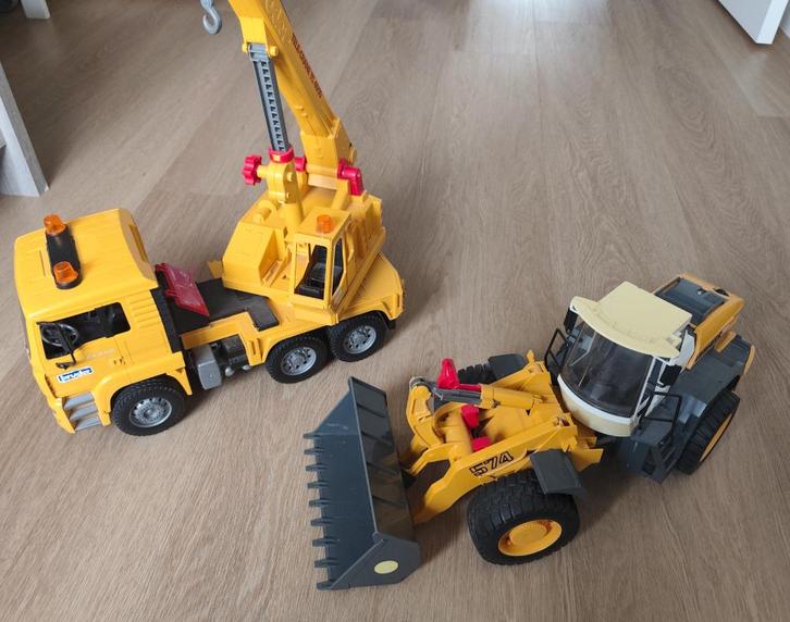 Speelgoedcamion en tractor, Kinderen en Baby's, Speelgoed |Speelgoedvoertuigen, Gebruikt, Ophalen of Verzenden