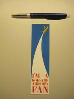 Koksijde airshow Fan oude sticker !!!, Verzamelen, Ophalen of Verzenden, Nieuw, Kaart, Foto of Prent