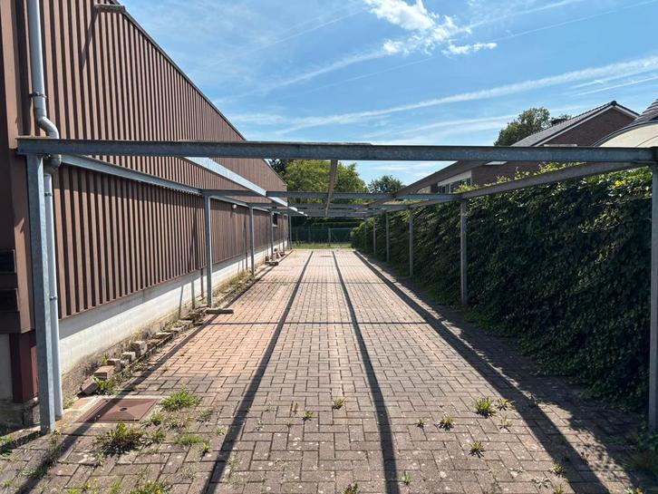 Overkapping - metallen constructie, Tuin en Terras, Tuinhekken en Hekwerk, Gebruikt, Overige typen, IJzer, Ophalen