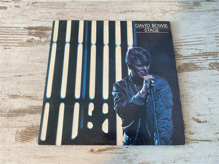 David Bowie - stage dubbel vinyl lp [1354], Cd's en Dvd's, Vinyl | Rock, Zo goed als nieuw, Verzenden