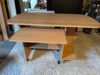 Bureau, Huis en Inrichting, Ophalen, Met wielen, Gebruikt, Bureau