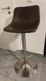4 tabourets de bar, Maison & Meubles, Tabourets de bar, 4 tabourets, Comme neuf, Enlèvement, Cuir