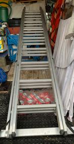 Aluminium ladder, Ophalen, Zo goed als nieuw, Ladder, Opvouwbaar of Inschuifbaar