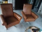 salon, Huis en Inrichting, Ophalen, Gebruikt, Leer, Vintage