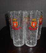 5 vintage bierglazen, Ophalen, Bierglas