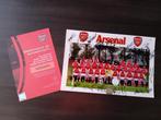 Gesigneerde 2014-2015 selectie foto met COA van Arsenal FC, Ophalen of Verzenden, Nieuw, Spelerskaart