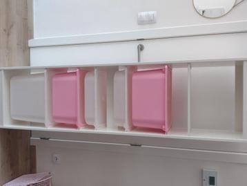 Opbergcombinatie met bakken Ikea, Enlèvement, Utilisé