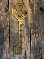 porte-clés vintage en laiton - porte-manteau, Enlèvement ou Envoi, Comme neuf