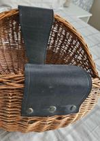 Rieten mand voor open haard hout, Huis en Inrichting, Haarden, Ophalen, Zo goed als nieuw, Houthaard