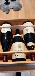 kistje 3 magnum flessen Bourgogne Grand Cru 1999, Verzamelen, Nieuw, Rode wijn, Frankrijk, Ophalen