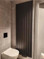 Designradiator zwart 180x60 cm incl.thermostaatknop, Ophalen, Hoog rendement (Hr), Radiator, Zo goed als nieuw