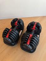 Verstelbare Dumbbells 2x24 kg – Set, Sport en Fitness, Ophalen, Gebruikt, Dumbbell