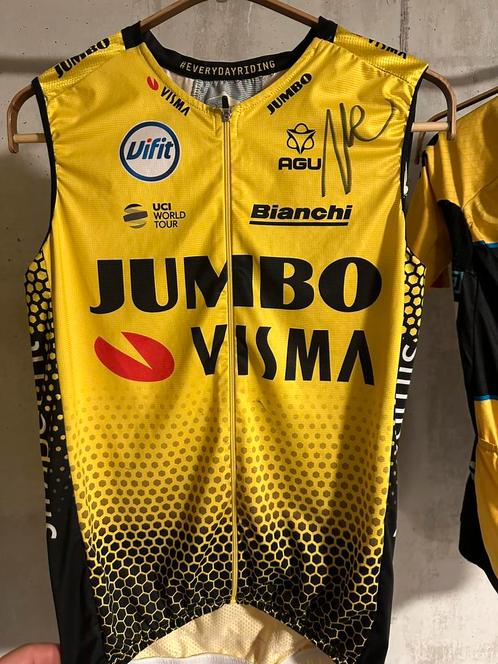 Gesigneerde body Tiesj Benoot, Fietsen en Brommers, Fietsaccessoires | Fietskleding, Zo goed als nieuw, Heren, Bovenkleding, XL