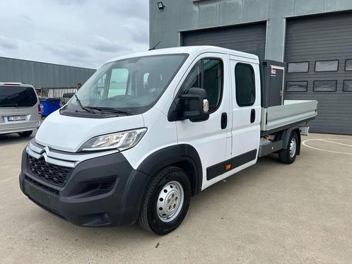 Citroën Jumper PICKUP 7 ZIT MET EXTRA OPBERGKOFFER NIEUWSTA, Auto's, Bestelwagens en Lichte vracht, Bedrijf, Te koop, ABS, Achteruitrijcamera