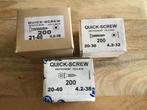 Houtschroeven Quick-screw, Doe-het-zelf en Bouw, Ophalen, Nieuw, Schroeven